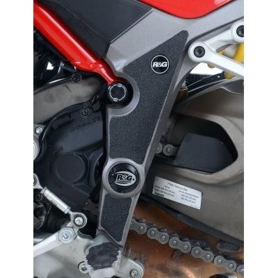 Ochranný R&G Racing  polep rámu Ducati Multistrada 1200 (S) 2015- , černá